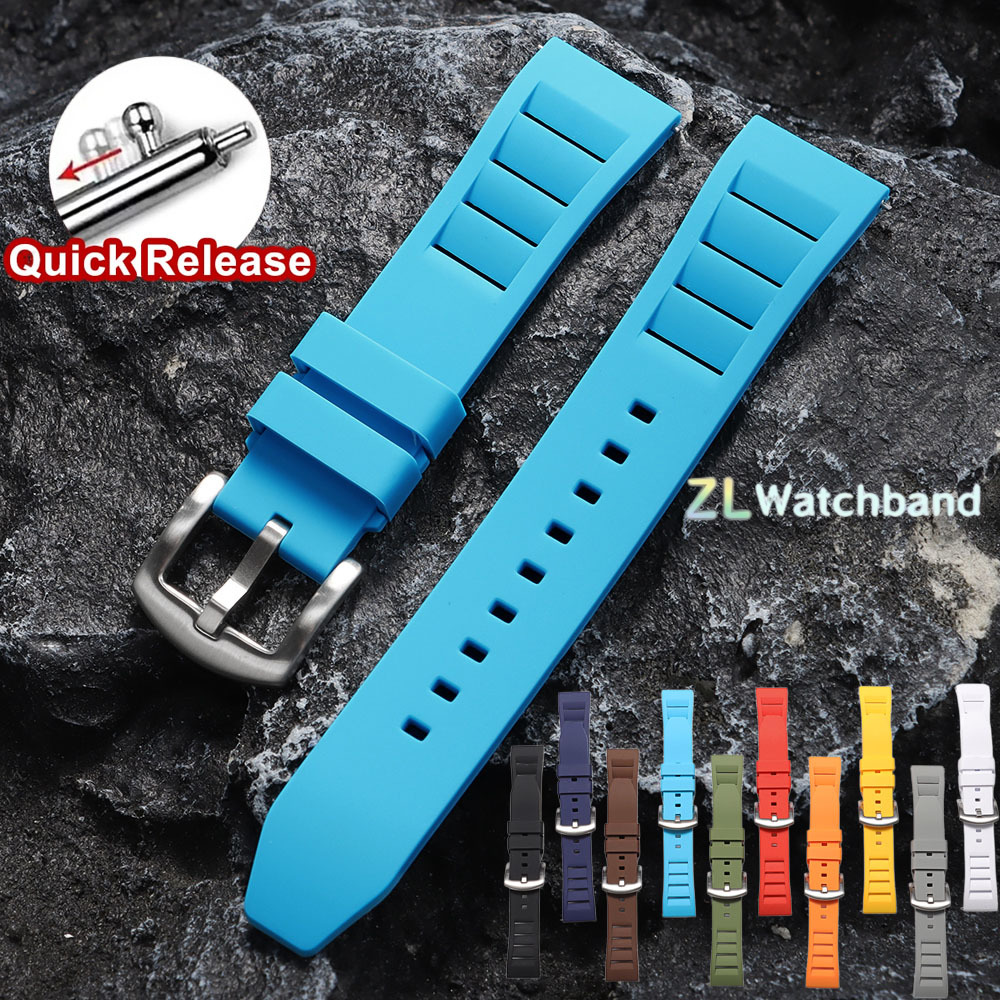 Rubber Strap Diver - New Design Rubber Watch Strap 20mm