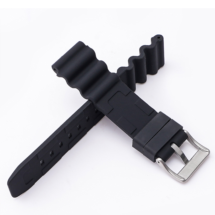 Rubber Strap Diver - 20mm 22mm Silicone Sport Strap Watchband