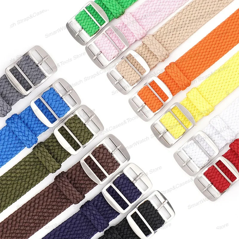 14mm 16mm 18mm 20mm 22mm Perlo - Perlon Strap Woven recension och pris