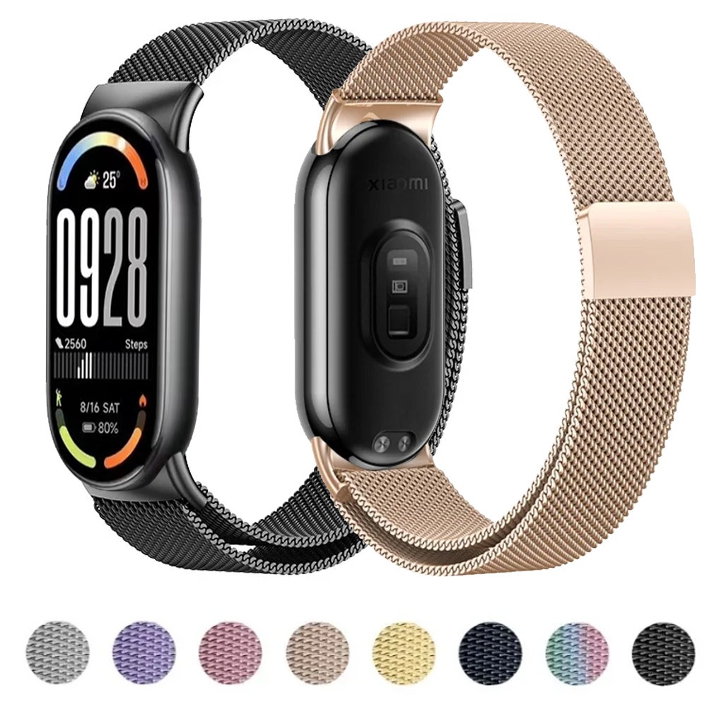 Milanese Loop Strap  for Xiaom - Milanese Loop Magnetic recension och pris