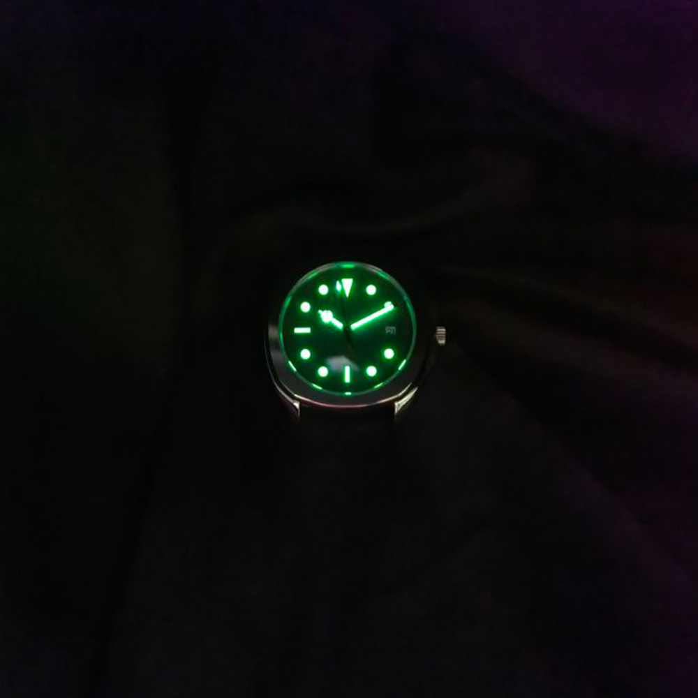 Parnis 39mm Mens Wristwatch St - Leather Watch Band Men recension och pris