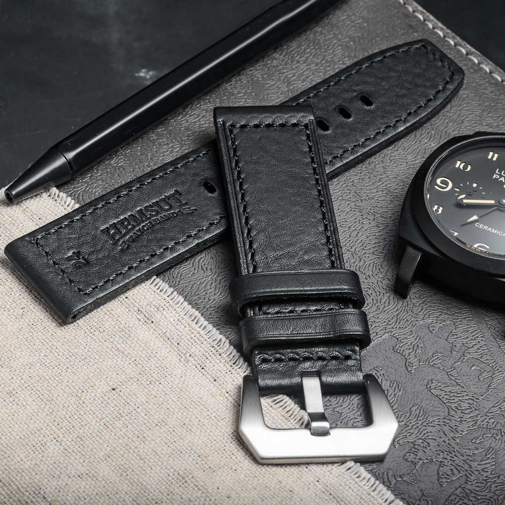 HEMSUT Cowhide Watch Band Quic - Leather Strap Quick Release recension och pris