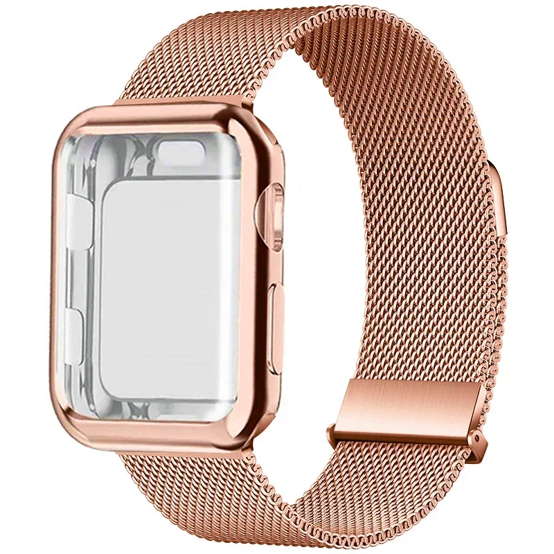 Milanese Loop+Case For Apple W - Milanese Loop Magnetic recension och pris