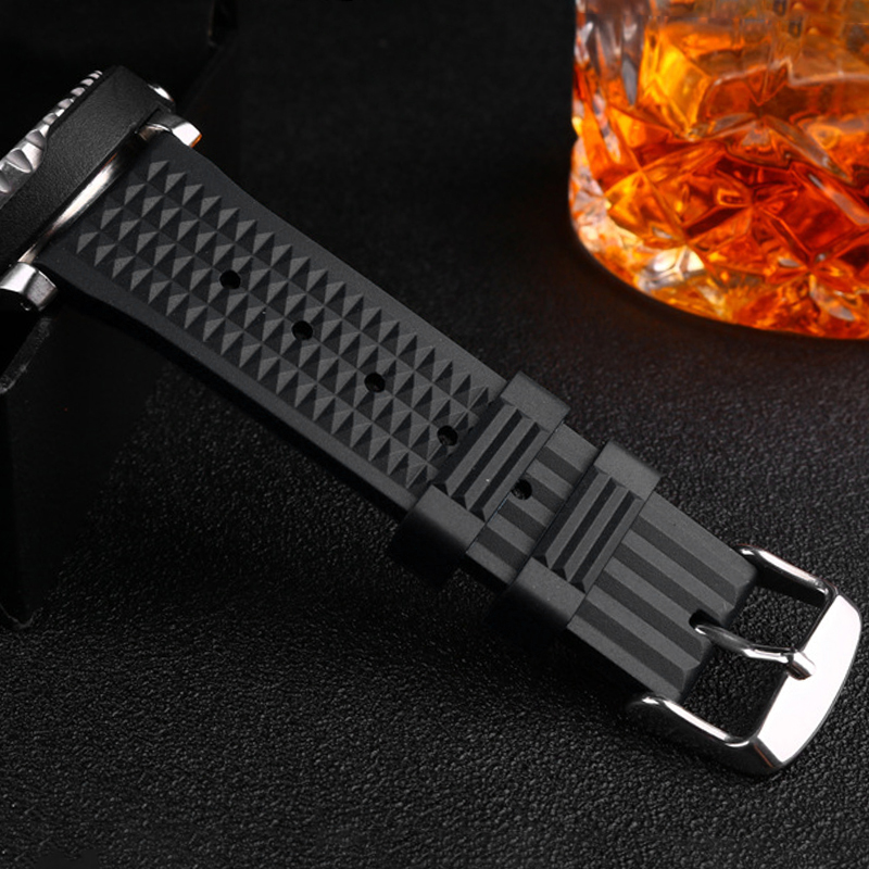 Premium Rubber Watch Band for  - Rubber Strap Diver recension och pris