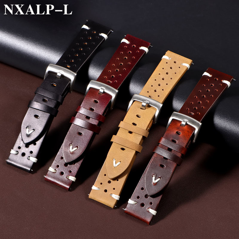 Retro Oil Wax Discoloration Le - Nato Strap Nylon recension och pris