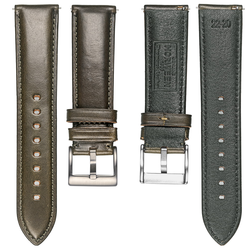 Hemsut Horween Leather Watch B - Leather Strap Quick Release recension och pris