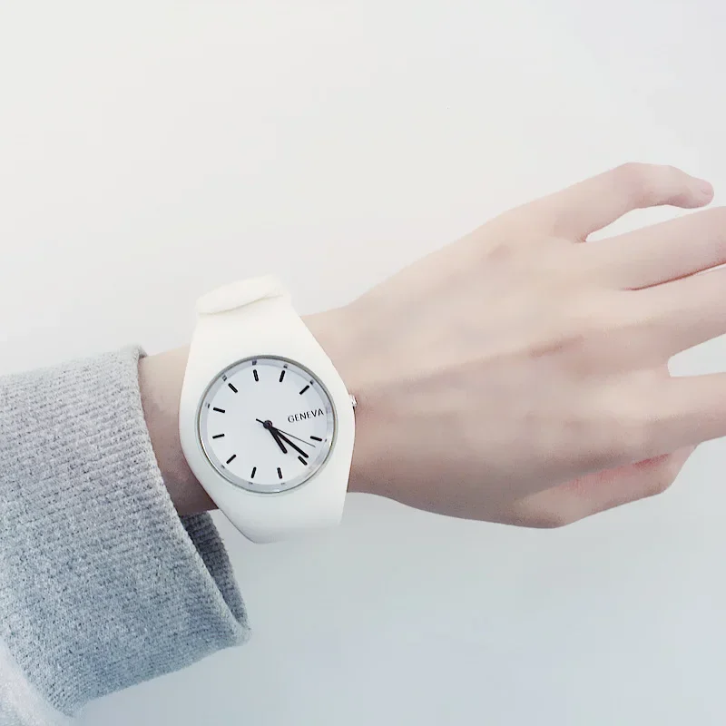 Men watch Women Cream Color Ul - Silicone Band Women recension och pris
