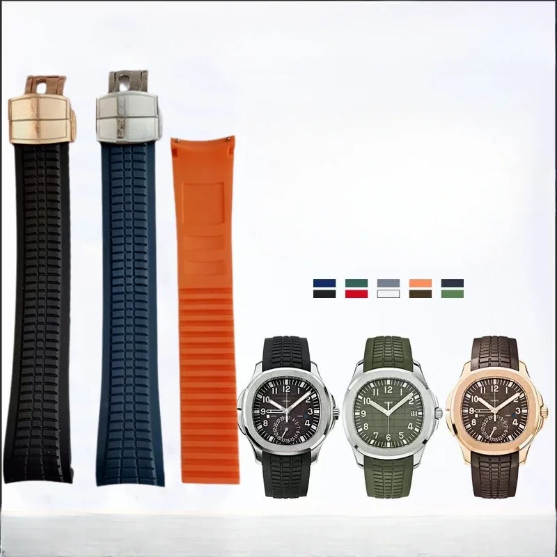 For Patek Philippe Grenade 516 - Rubber Strap Diver recension och pris