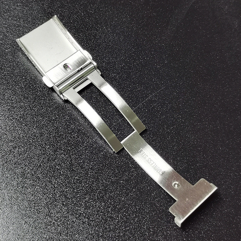Solid 316L Stainless Steel Wat - Butterfly Clasp Deployant recension och pris