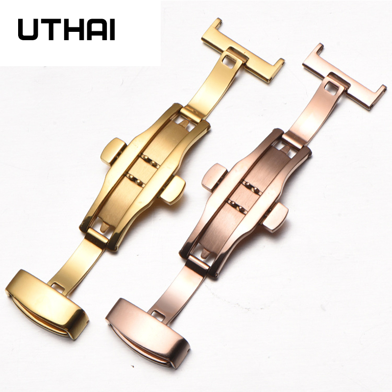 UTHAI Watch Fold Buckle P90 St - Butterfly Clasp Deployant recension och pris