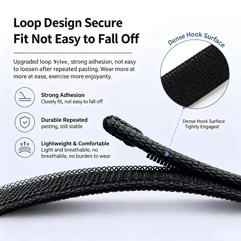 Nylon Loop Sport Braided Watch - Sport Loop Velcro recension och pris