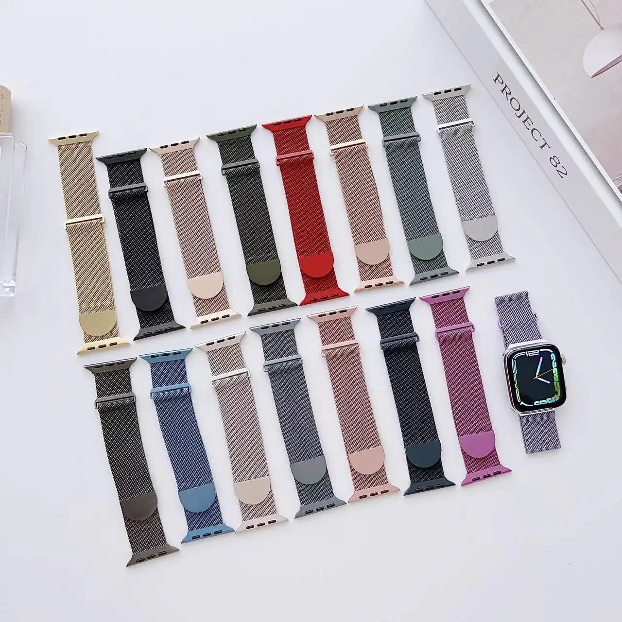 Milanese Metal Strap For Apple - Milanese Loop Magnetic recension och pris