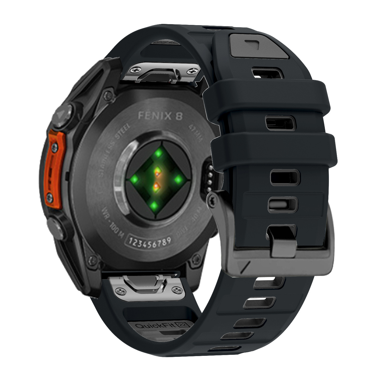 QuickFit 26mm 22mm Silicone Wa - Silicone Watch Band 22Mm recension och pris