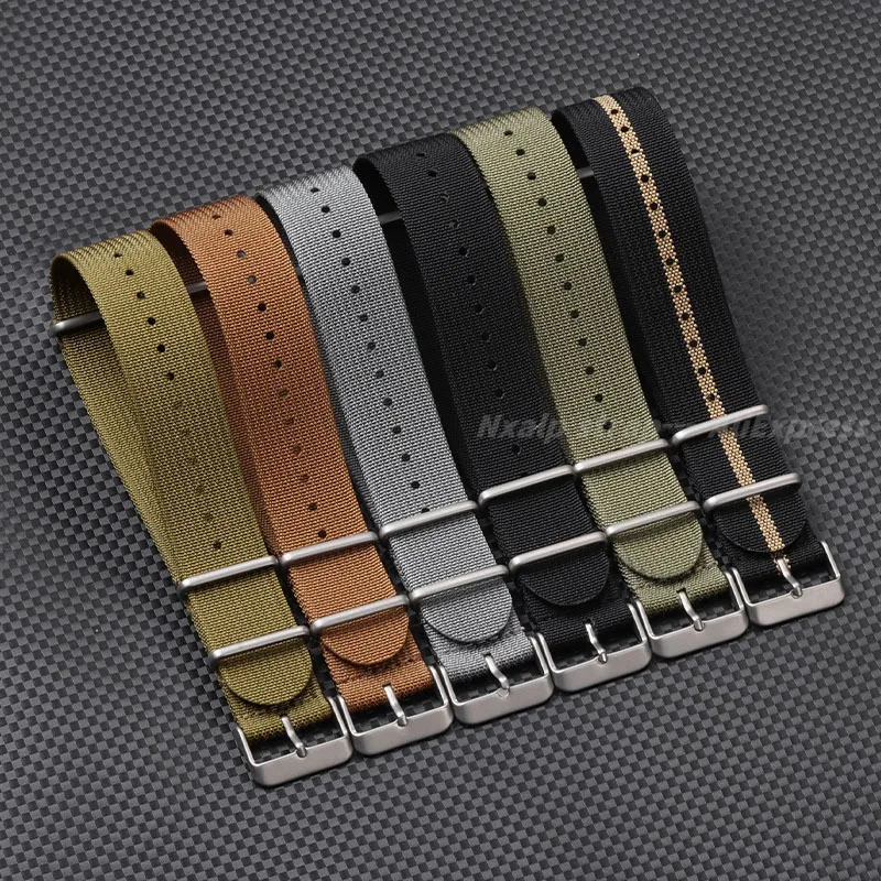 Ribbed Nylon Watch Strap 18mm  - Nato Strap Nylon recension och pris