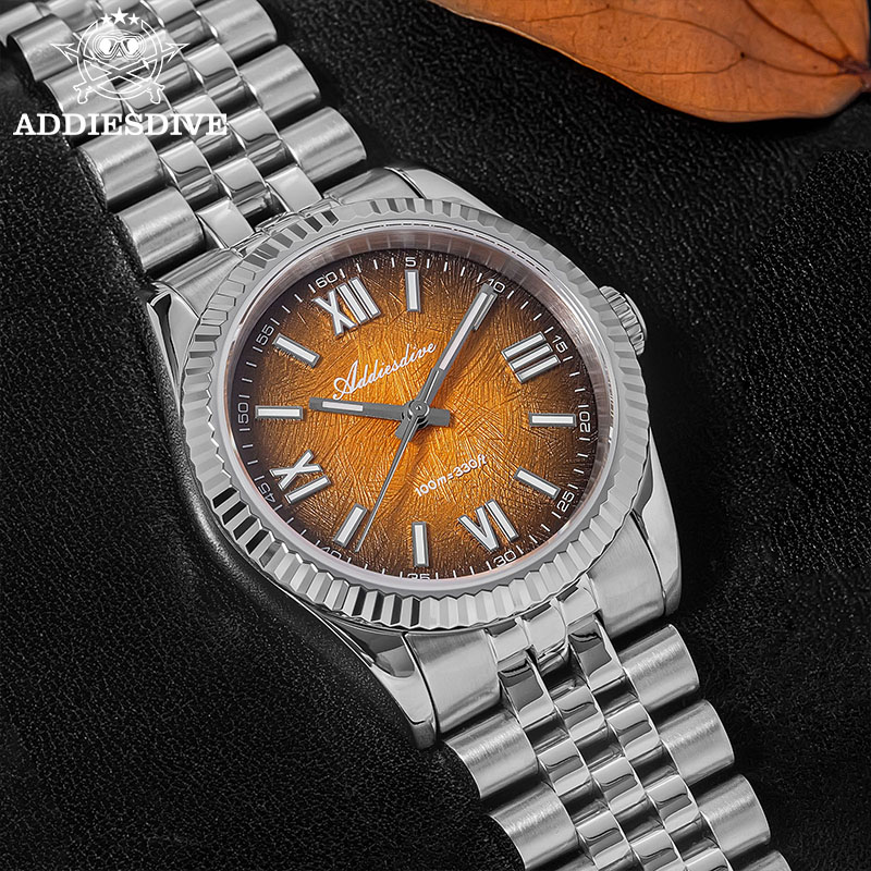 ADDIESDIVE Elegant Watch for W - Stainless Bracelet Diver recension och pris