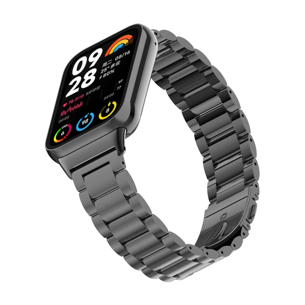 Suitable for Xiaomi band 8pro  - Mesh Strap Metal recension och pris