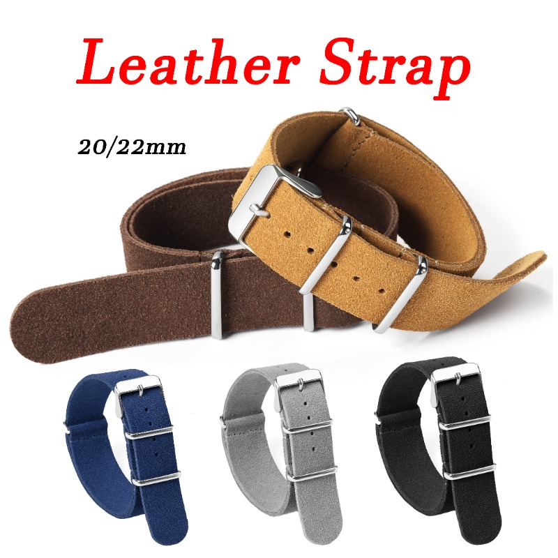 20mm 22mm Universal Military R - Suede Strap Watch recension och pris