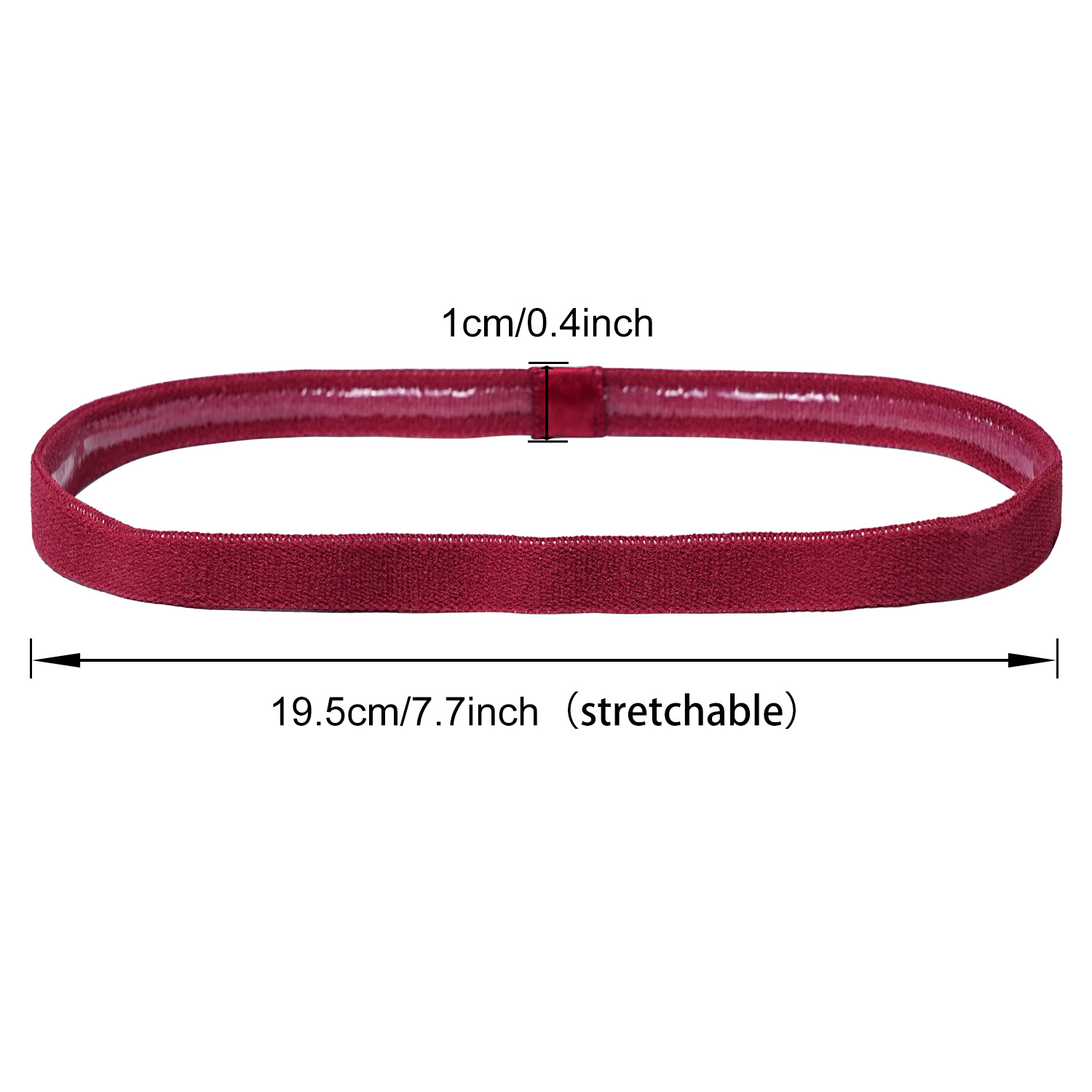 3Pcs Non-Slip Sports Hairband  - Silicone Band Women recension och pris