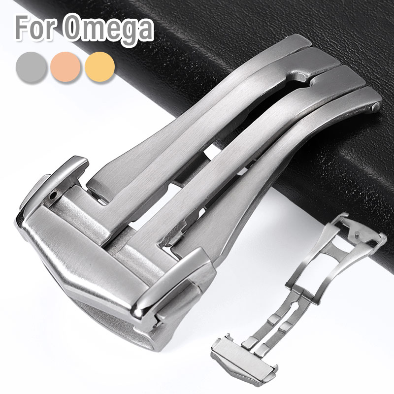 Stainless Steel Watch Buckle 1 - Butterfly Clasp Deployant recension och pris