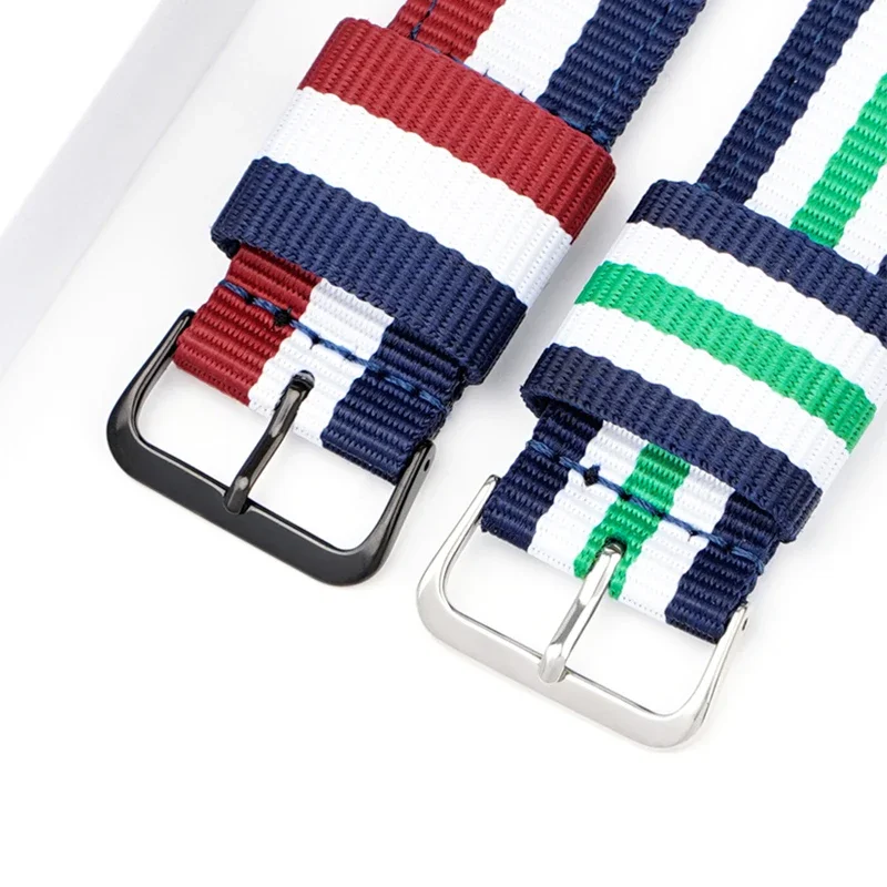 20mm 22mm Woven Nylon Strap fo - Canvas Strap Watch recension och pris