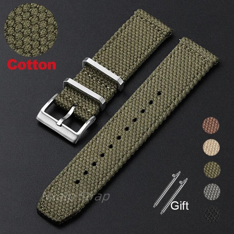 20mm 22mm Nylon Cotton Watch S - Nato Strap Nylon recension och pris