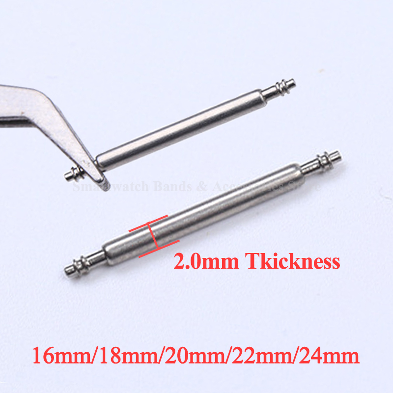 15pcs Watch Band Pin 2.0mm Dia - Spring Bar Tool Set recension och pris