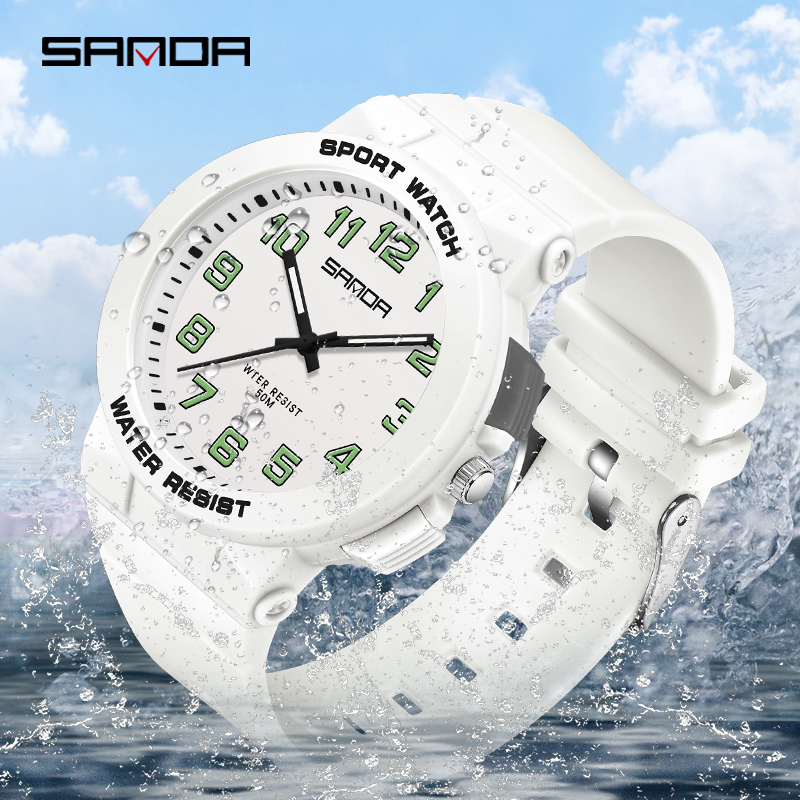 Sanda 6123 Trendy Design Soft  - Rubber Strap Diver recension och pris