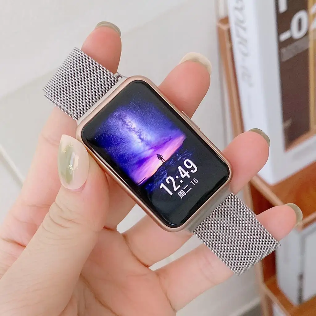 Milanese Band For Huawei Watch - Milanese Loop Magnetic recension och pris