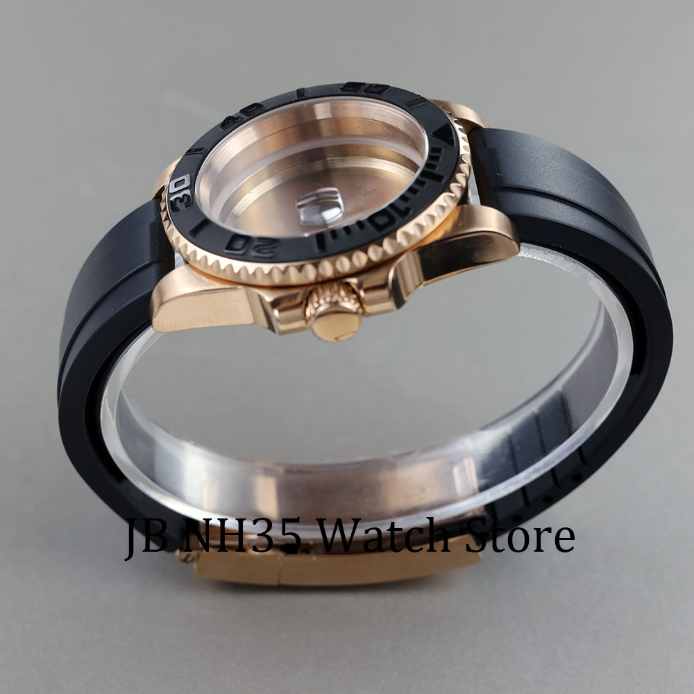 High quality Diver 40mm rose g - Rubber Strap Diver recension och pris