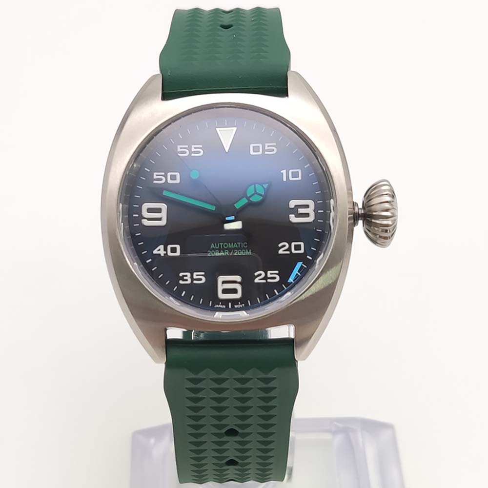 Fashion 36MM Self-Winding Move - Rubber Strap Diver recension och pris