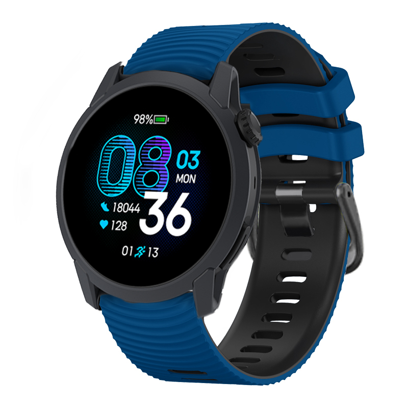 For COROS Apex 4 42mm/APEX 2 P - Silicone Watch Band 22Mm recension och pris