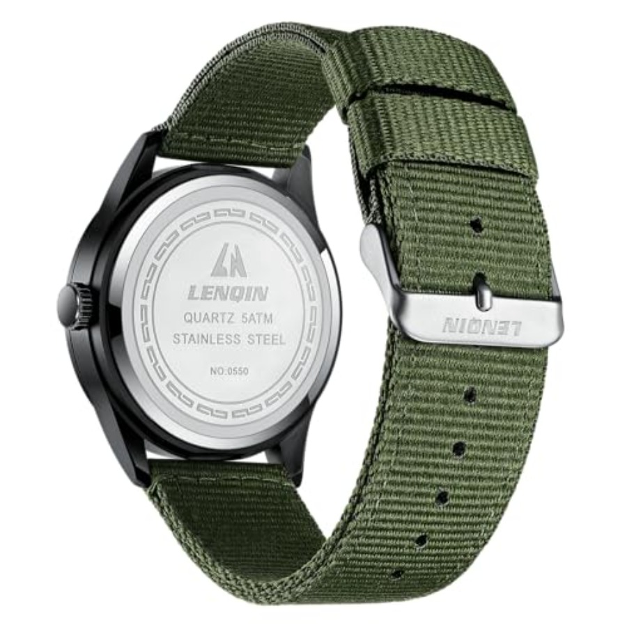 LN LENQIN Mens Watches Unisex  - Leather Watch Band Men recension och pris