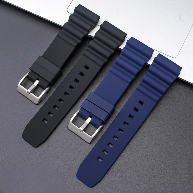 20mm 22mm Silicone Sport Strap - Rubber Strap Diver recension och pris
